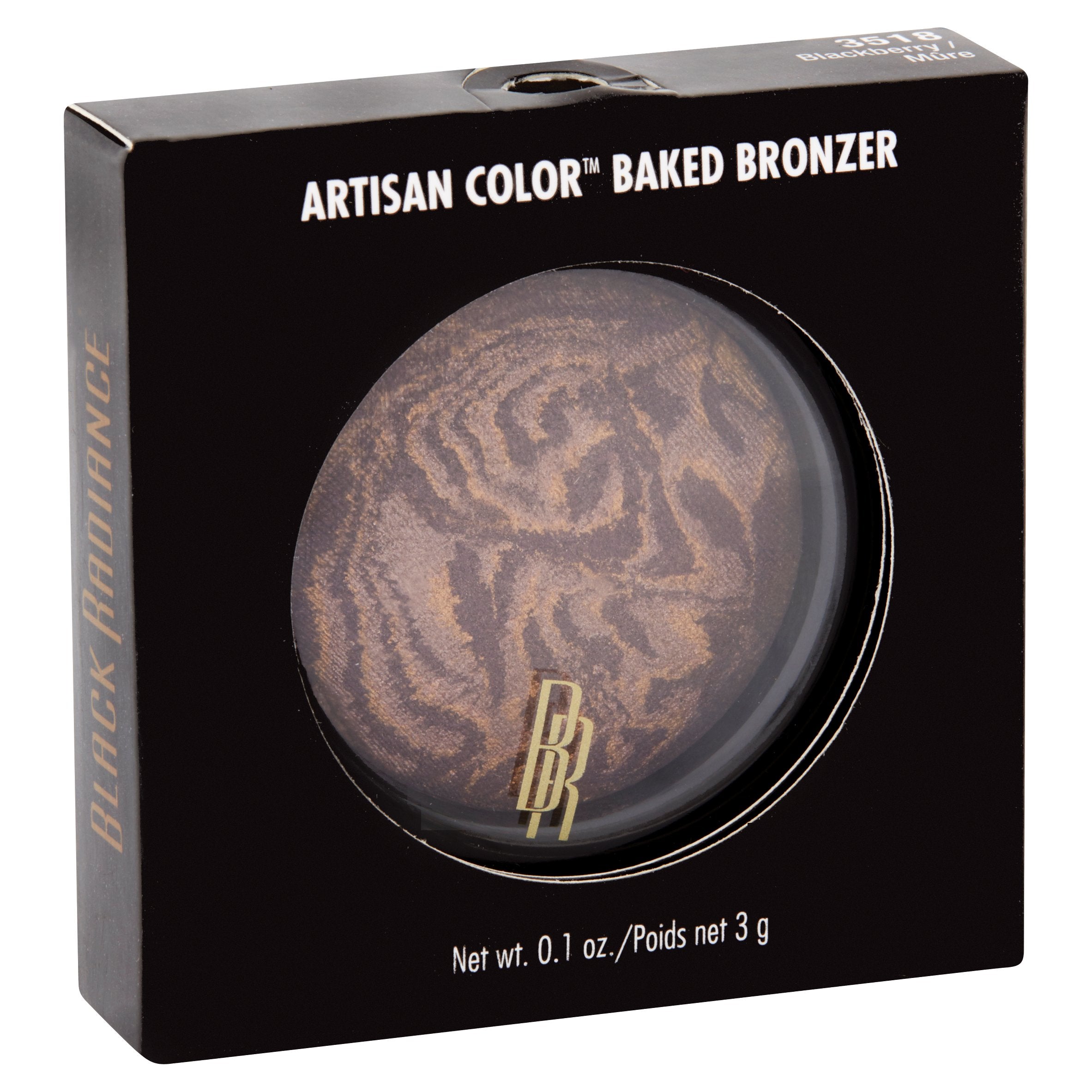 Black Radiance Artisan Color Baked Bronzer - Blackberry 3518 - ADDROS.COM